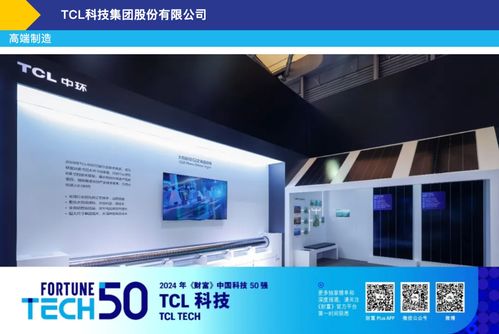 TCL科技入榜2024年《财富》中国科技50强，以自主创新引领科技发展